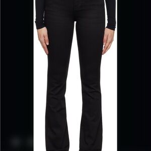 Frame Denim Classic Black Jeans Le Mini Boot